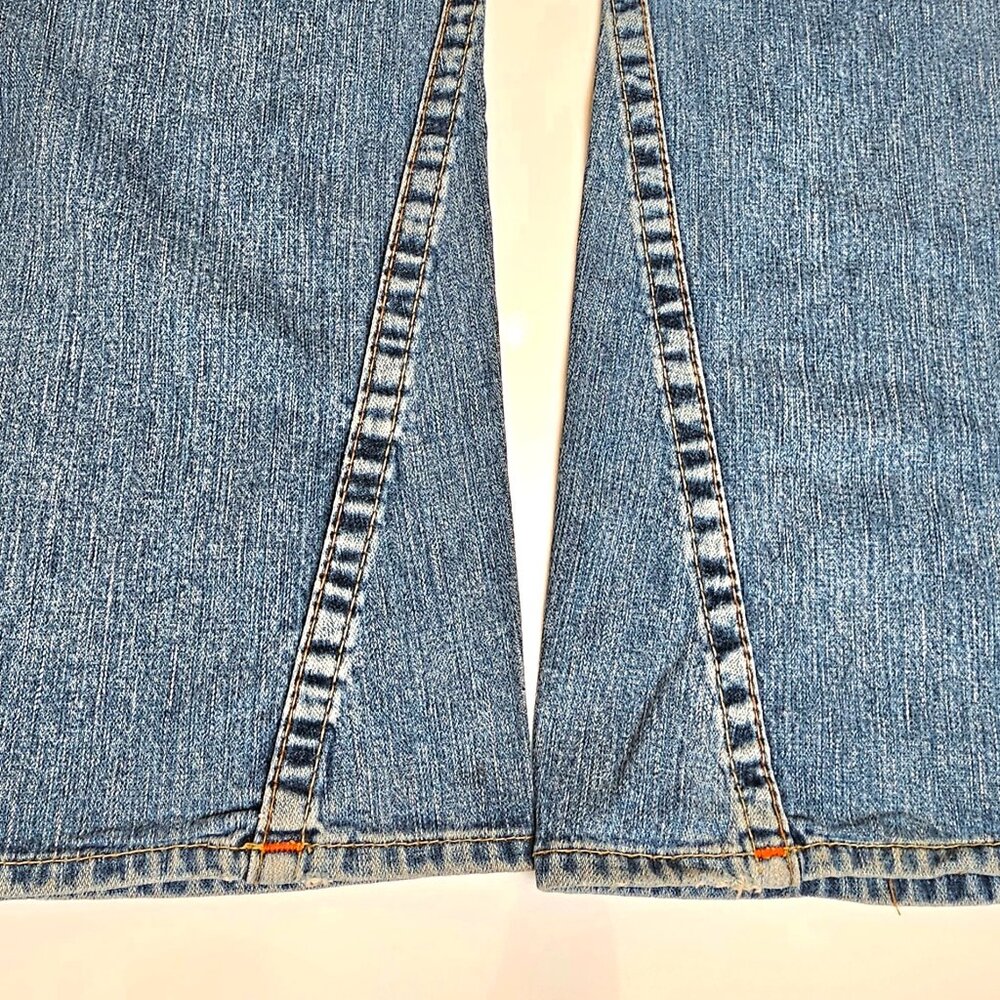 True Religion Joey Flare Jeans 30 Embroidered "Madame Mystery" Limited Edition - Picture 12 of 16